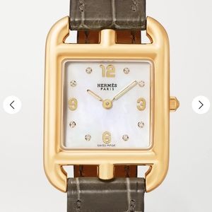 Hérmes Cape cod 31 mm "18 CARAT GOLD" watch